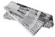 Wrap papir 35x40cm "News Paper"