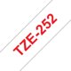 Mærketape Brother P-Touch TZe252 24mm rød på hvid