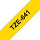 Mærketape Brother P-Touch TZe641 18mm sort på gul